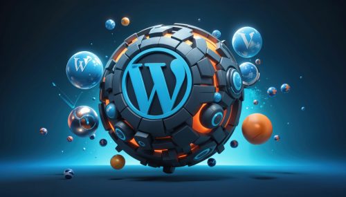 wordpress logo sphère
